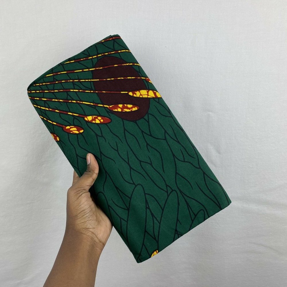100% cotton african ankara fabric per yard.
